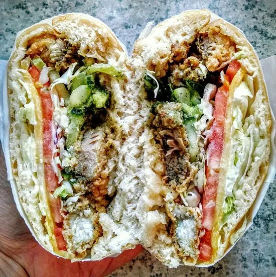 Bake n Shark sandwich