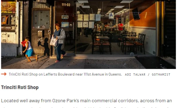 Gothamist guide mention for Trinciti